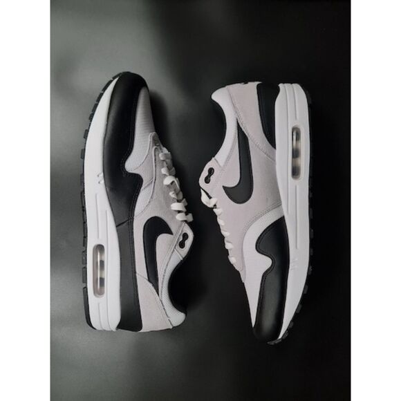 Nike Air Max 1 Essential White Pure Platinum Black. SIZE 9.5 - FZ5808-102 main image 7